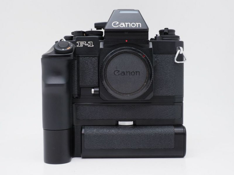 2】Canon フィルムカメラ ボディ F-1 F1 + AE MOTOR DRIVE FN + High